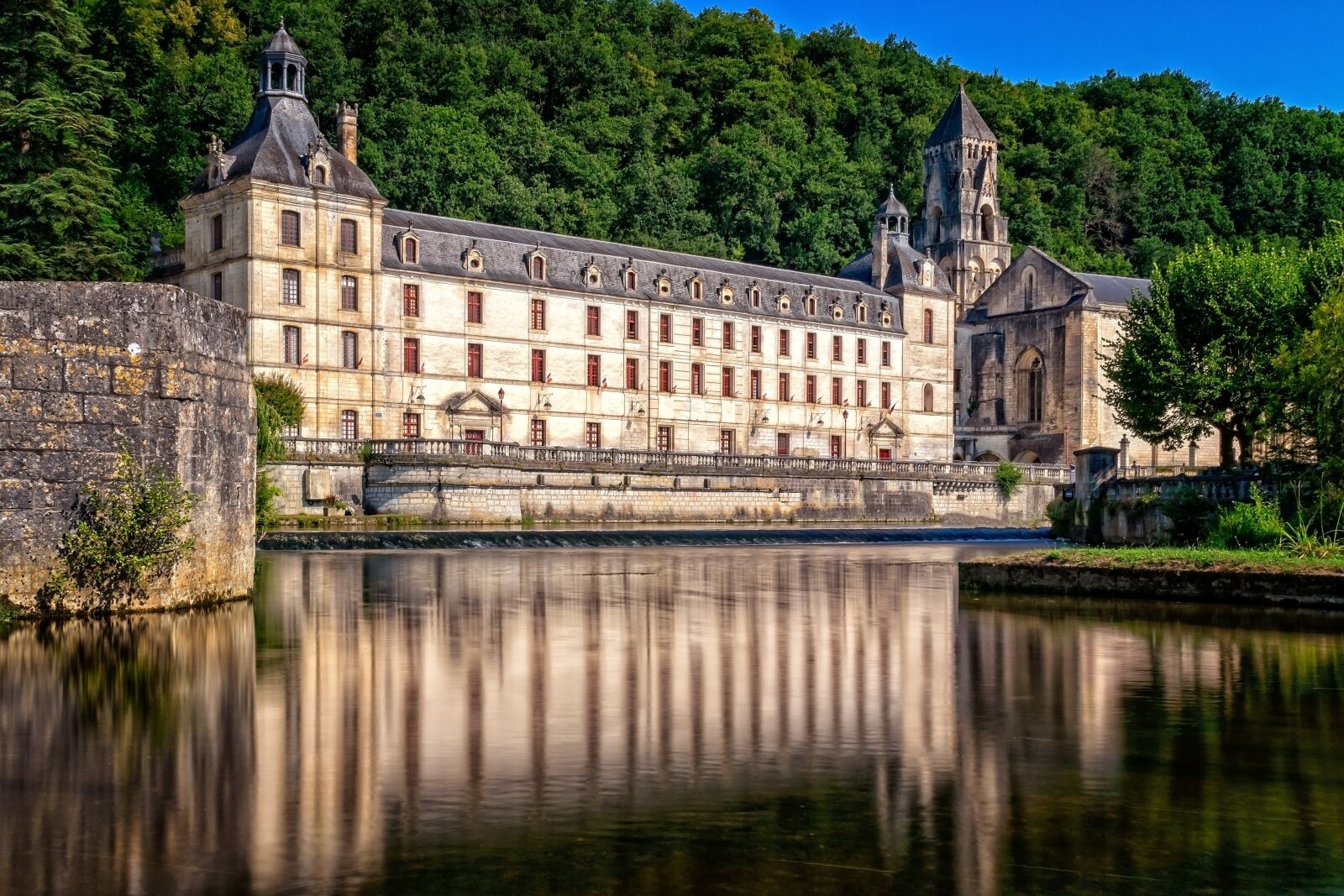 Nikon D3300 sample photo. Abbey, monastery, france photography