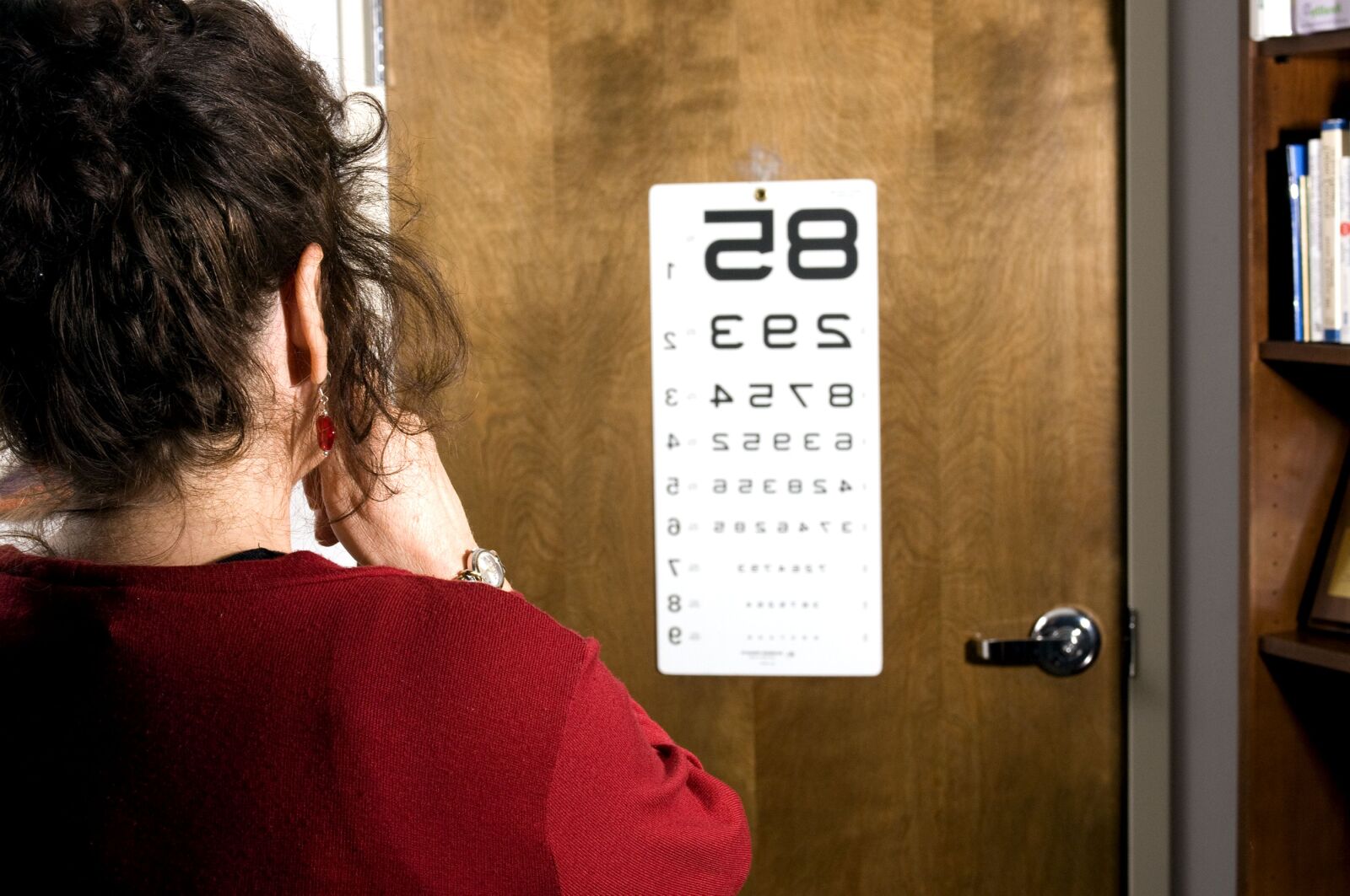 Nikon D300 sample photo. Diabetic, eye, disease, exam photography