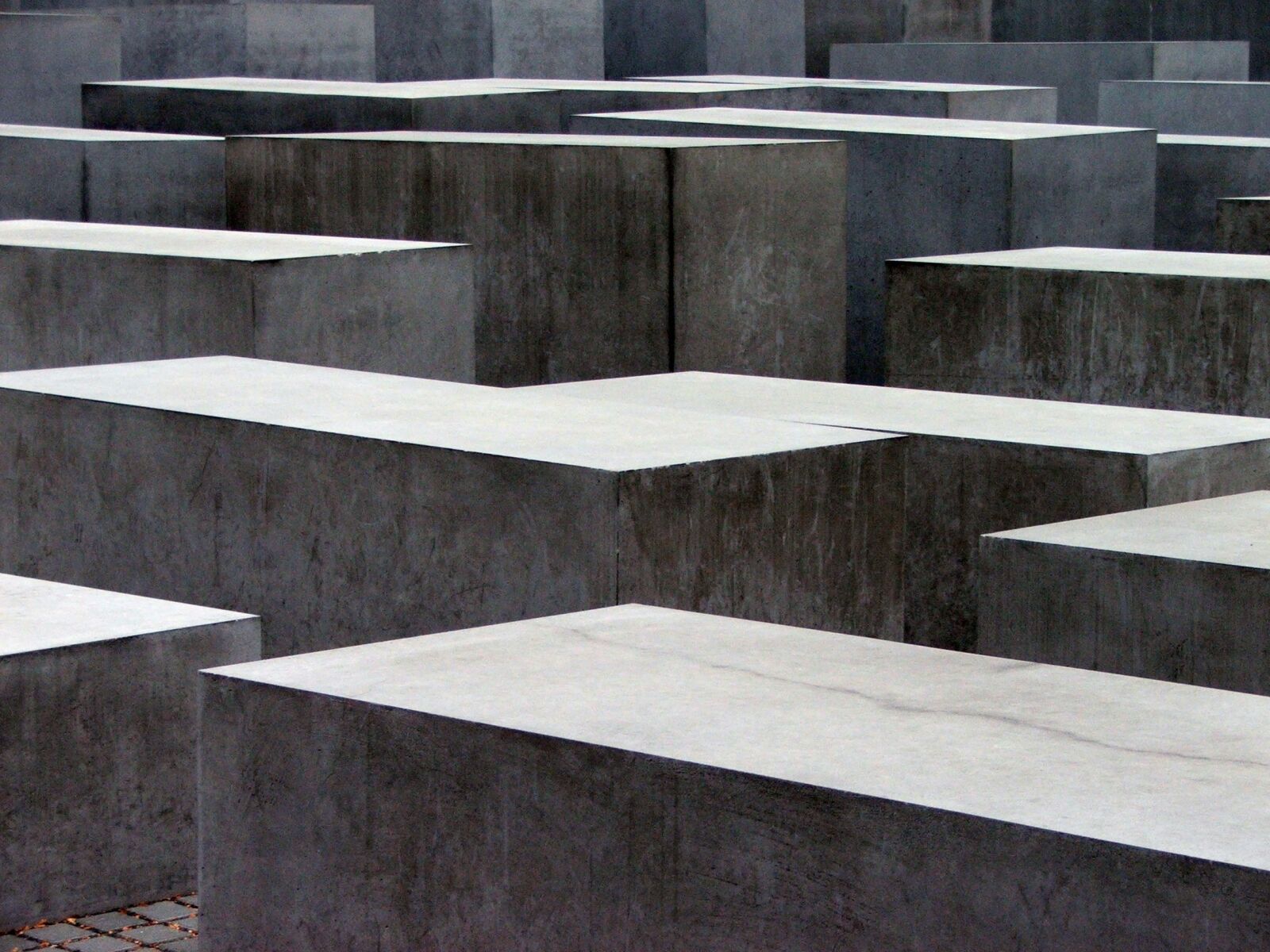 Fujifilm FinePix S5100 sample photo. Holocaust monument, berlin, against photography