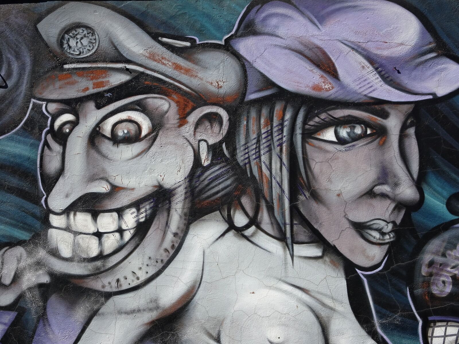 Sony Cyber-shot DSC-WX500 sample photo. Urban, urban art, mural photography