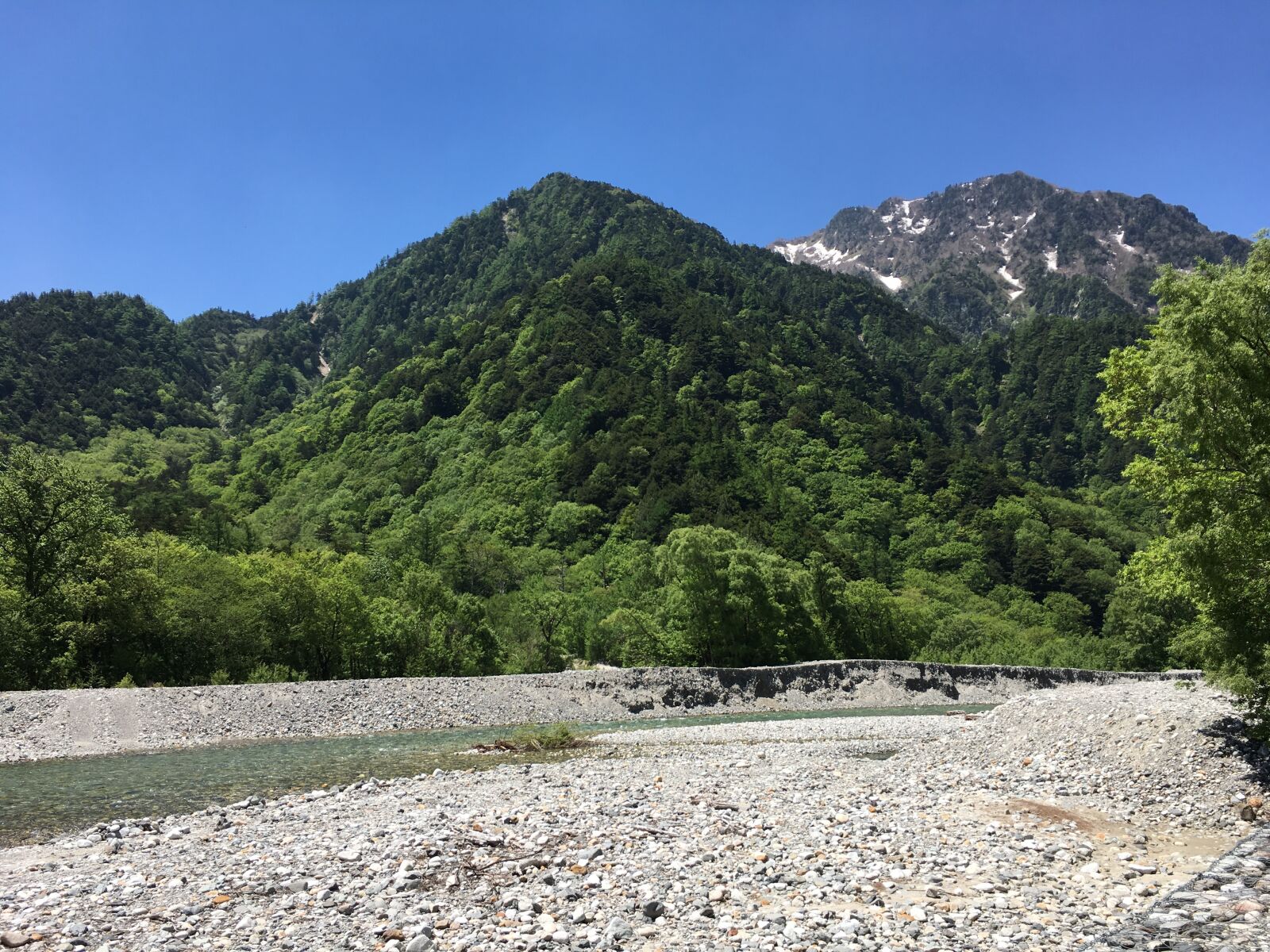 Apple iPhone 6s sample photo. Mountain, river, woods photography
