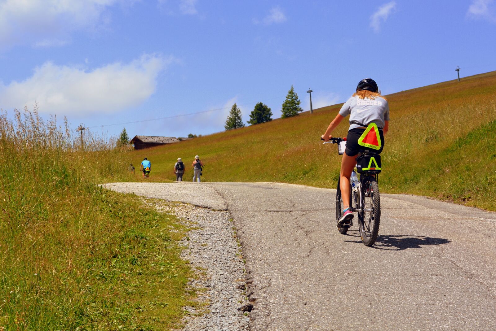 Nikon D7100 sample photo. Bicycle, road, mountain photography