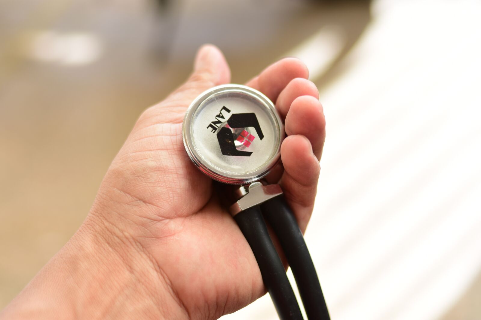 Nikon D3400 sample photo. Hand, stethoscope photography