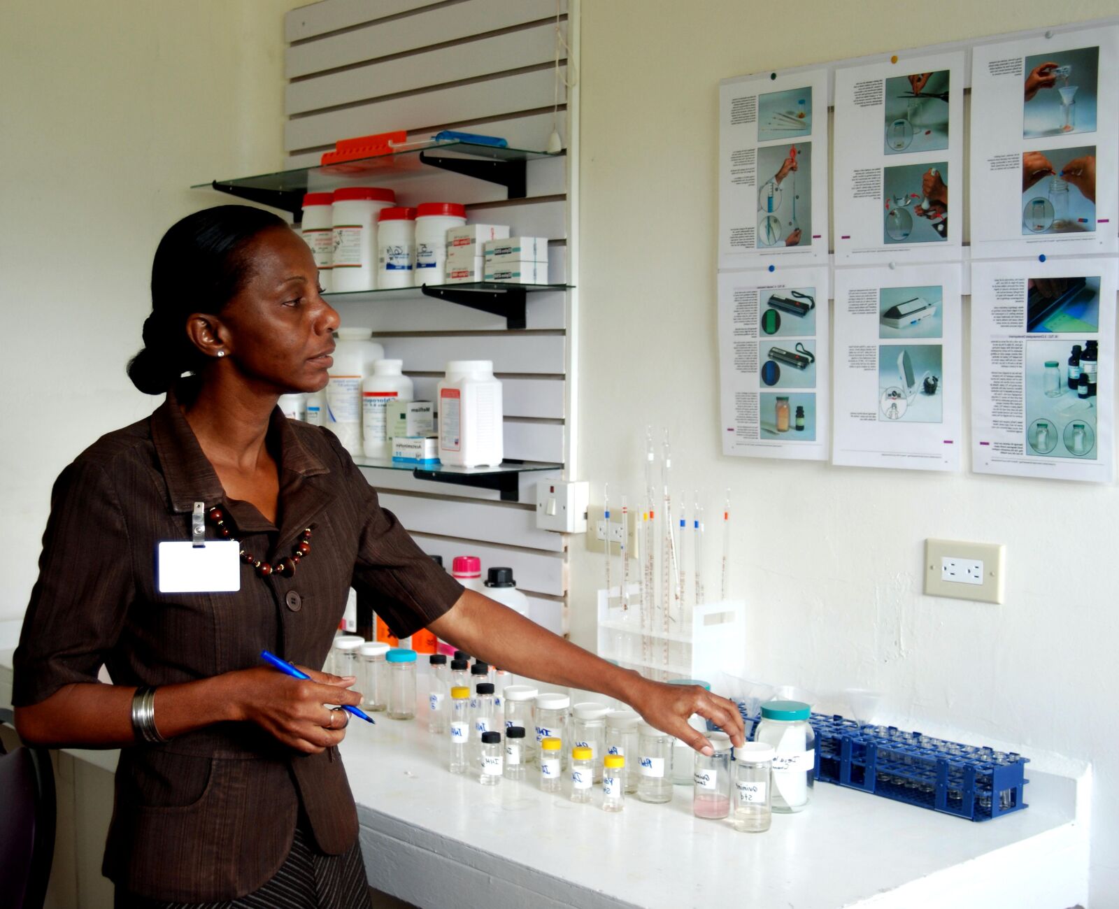 Nikon D80 sample photo. Guyana, health, quality, assurance photography