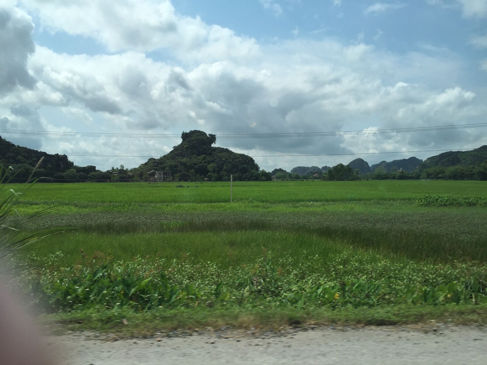 iPhone 6 back camera 4.15mm f/2.2 sample photo. Field, sky, clouds photography