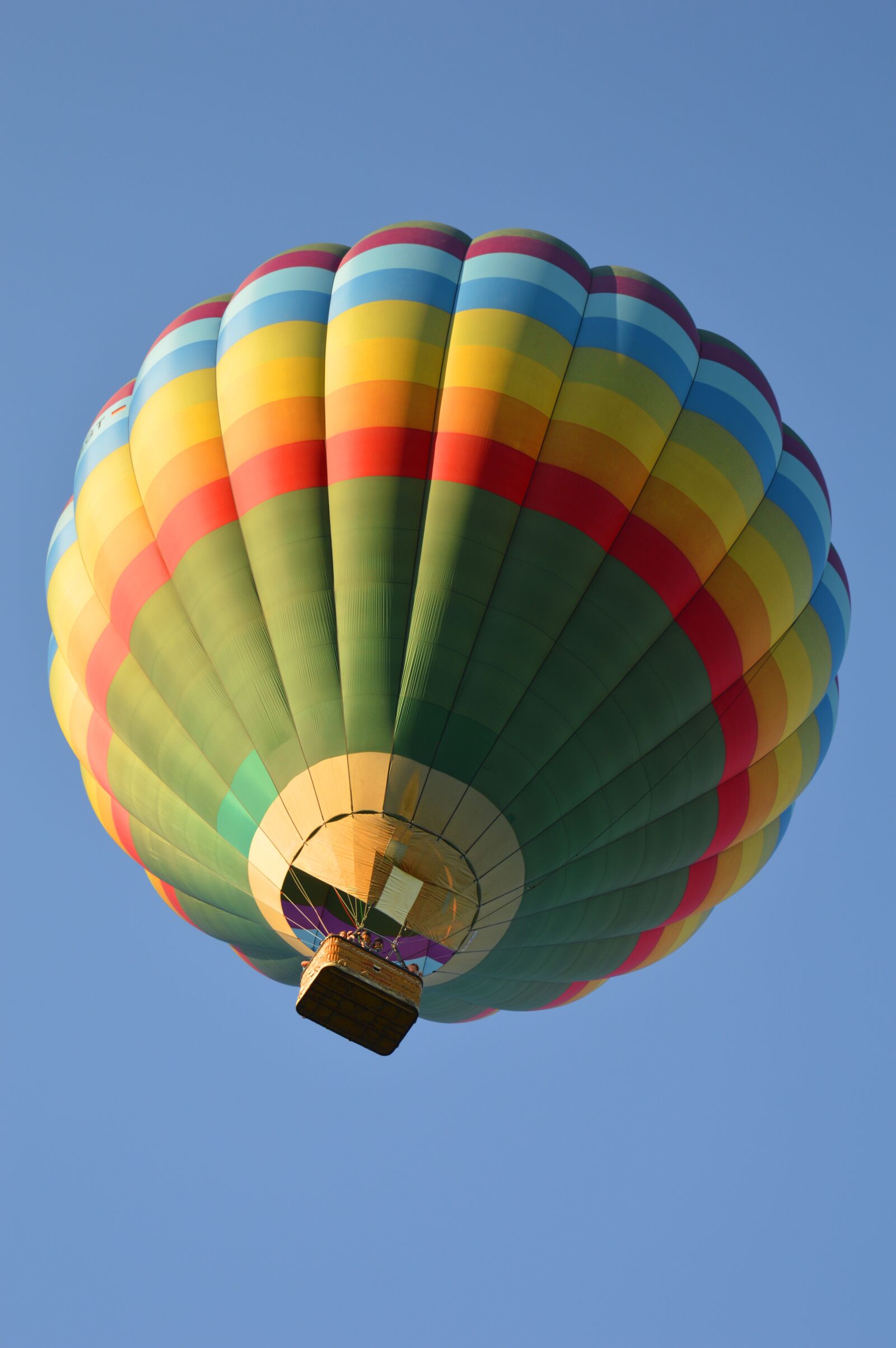 Nikon D3200 sample photo. Hot air balloon, captive photography