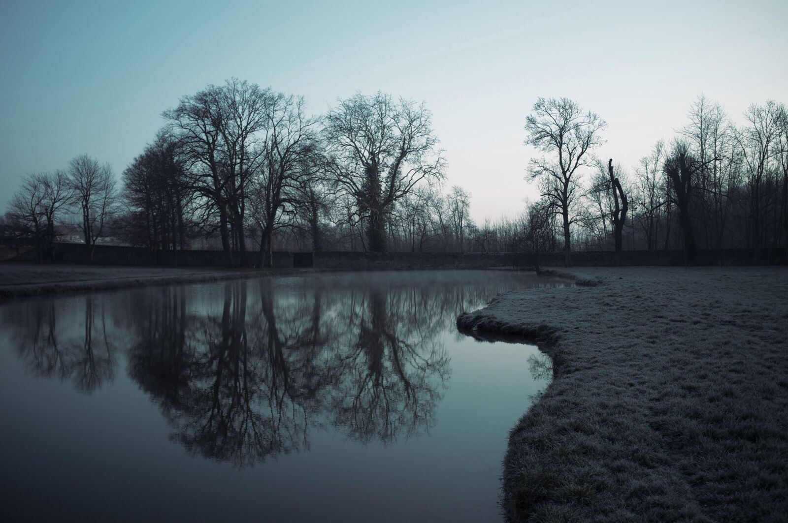 Fujifilm FinePix X100 sample photo. Blue, landscape, lake photography