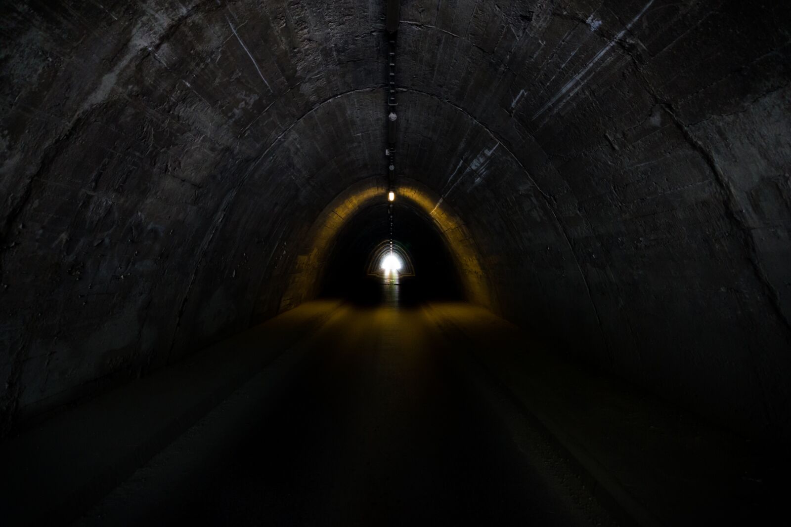 Sony a6000 sample photo. Tunnel, light, street photography