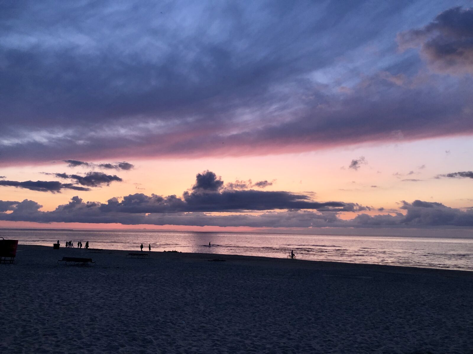 Apple iPhone 8 sample photo. Sea, sunset, ocean photography