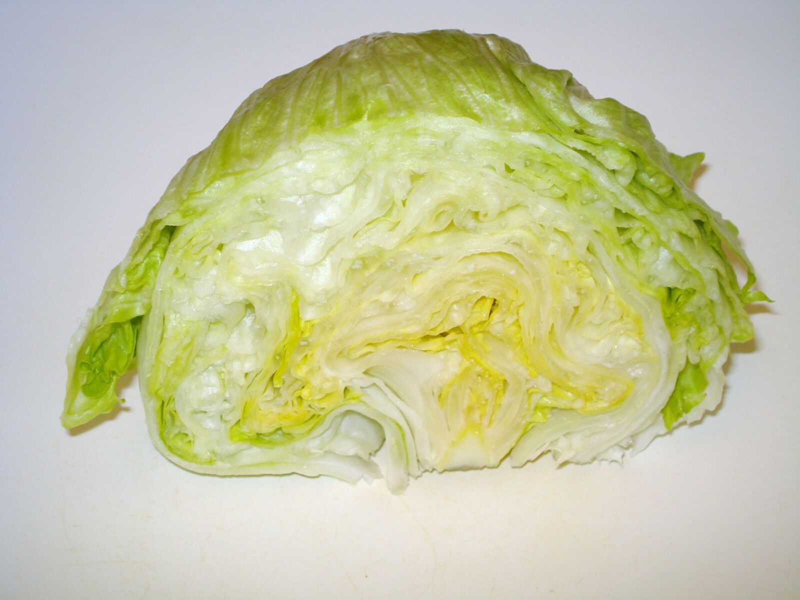 Sony DSC-W55 sample photo. Head of lettuce, salad photography