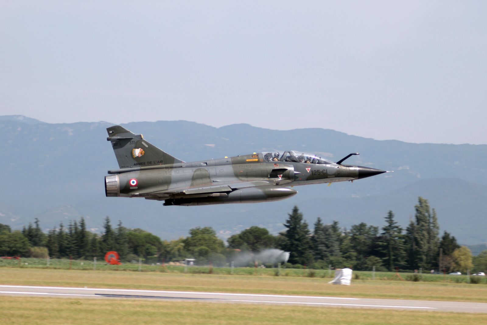 EF100-300mm f/5.6 sample photo. Aircraft, mirage 2000, aviation photography