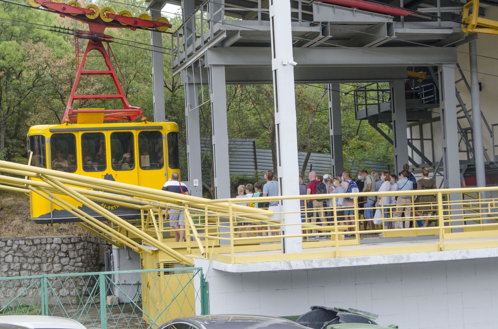 Nikon D7000 sample photo. Cable car, crimea, skirt photography