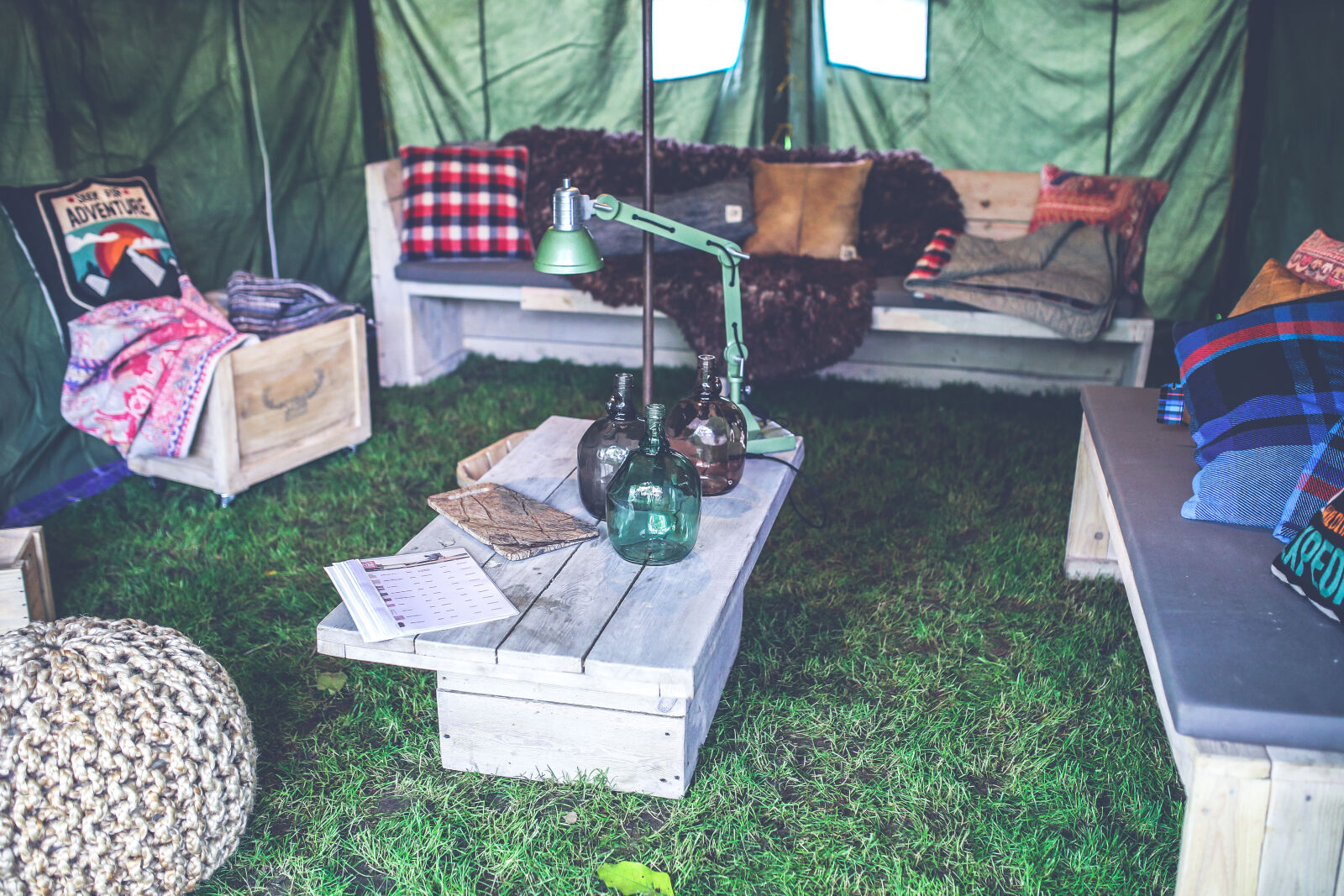 Canon EOS 6D + Sigma 35mm F1.4 DG HSM Art sample photo. Interior, of, military, tent photography