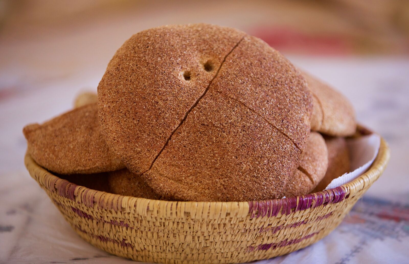 Canon EOS 5D Mark III sample photo. Bread, baker, bread grain photography