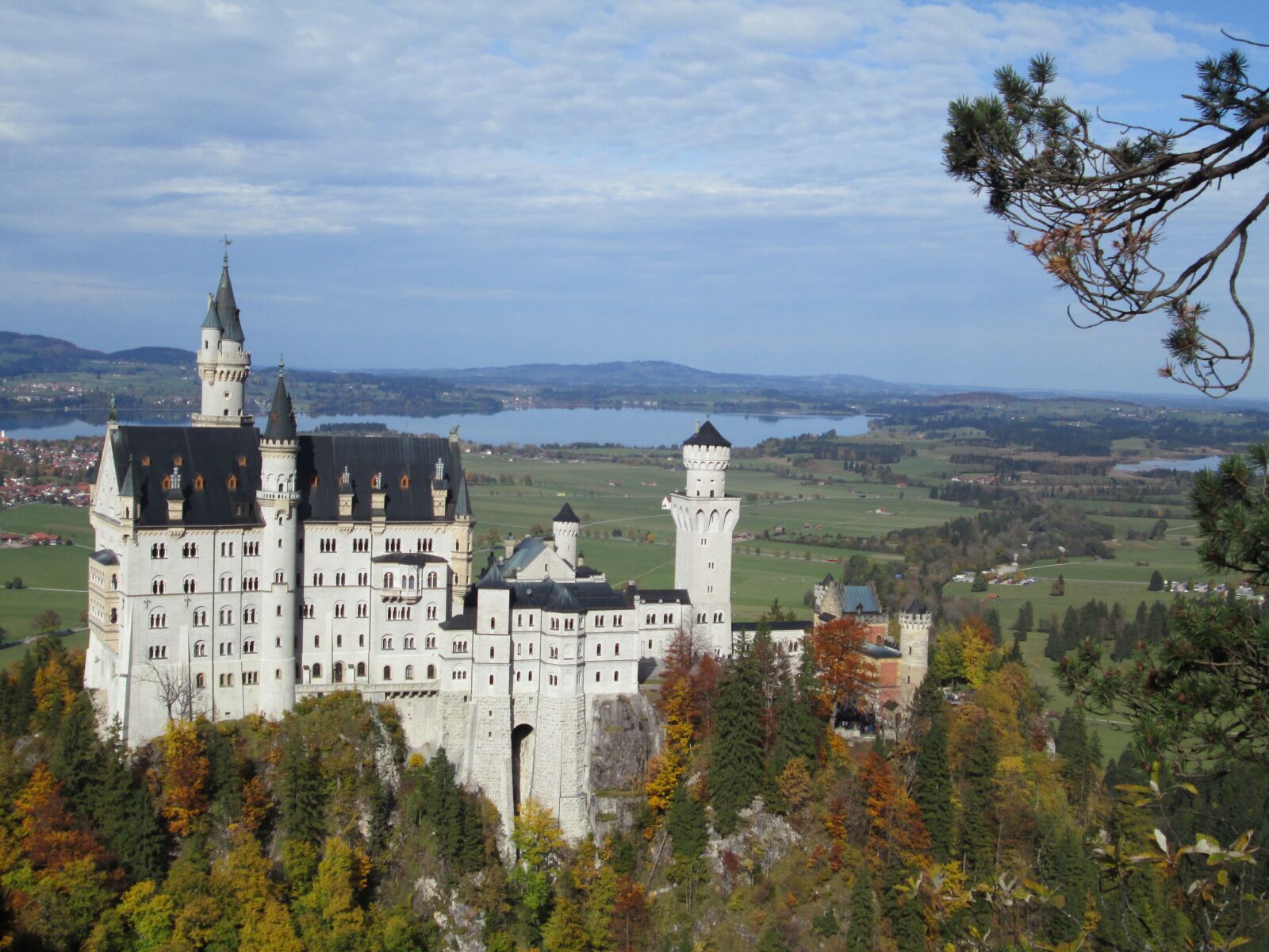 Canon PowerShot A1300 sample photo. Neuschwanstein castle, germany, autumn photography