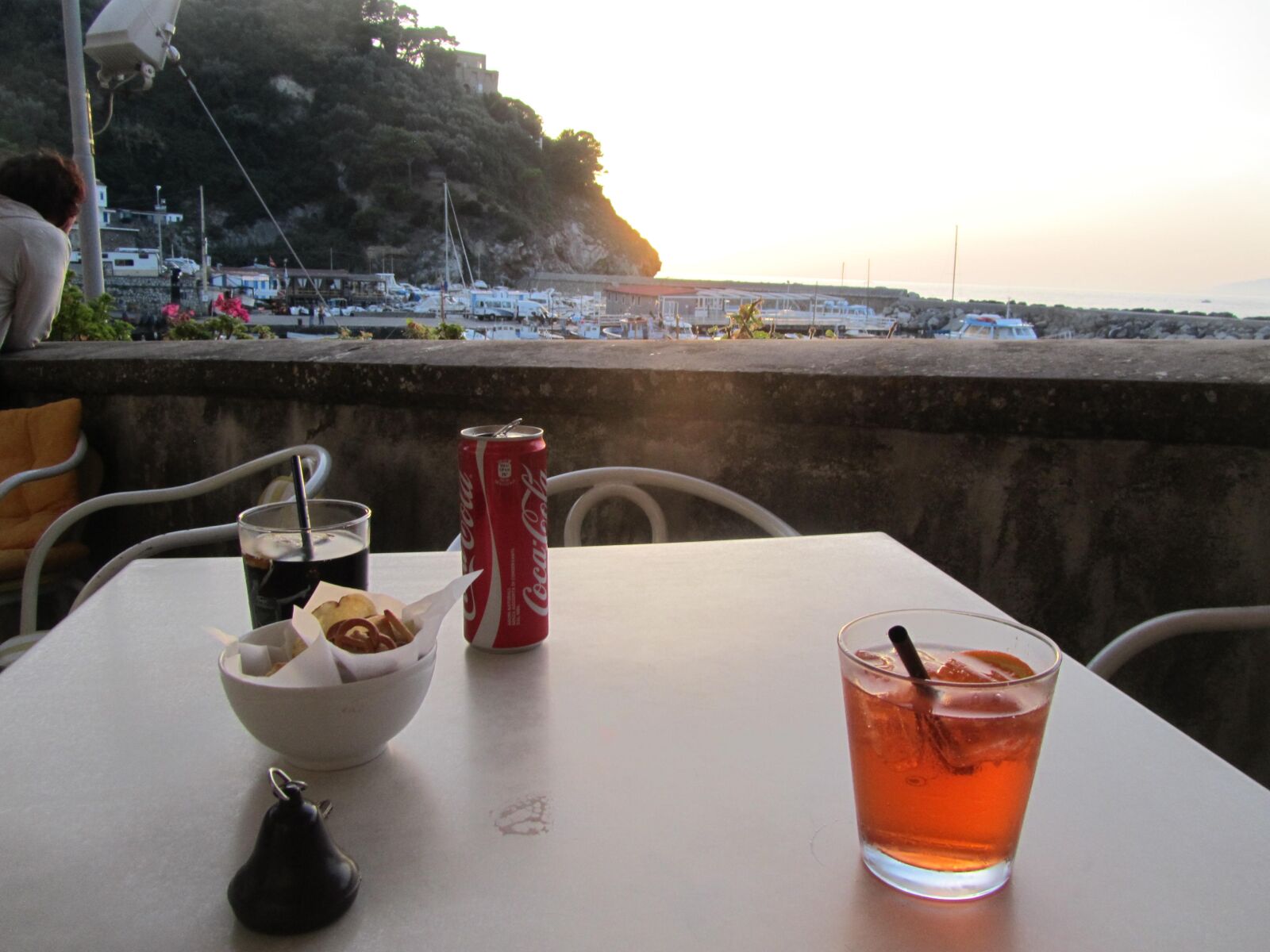 Canon PowerShot SX210 IS sample photo. Amalfi coast, sunset, summer photography