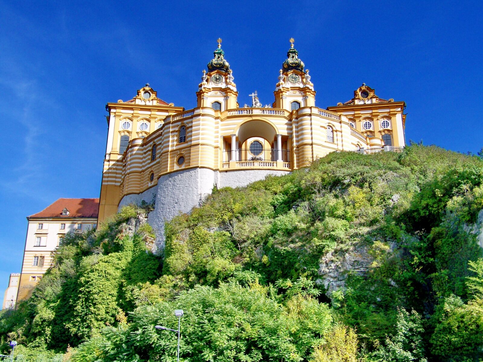 Kodak EASYSHARE ZD710 ZOOM DIGITAL CAMERA sample photo. Melk abbey, wachau, lower photography