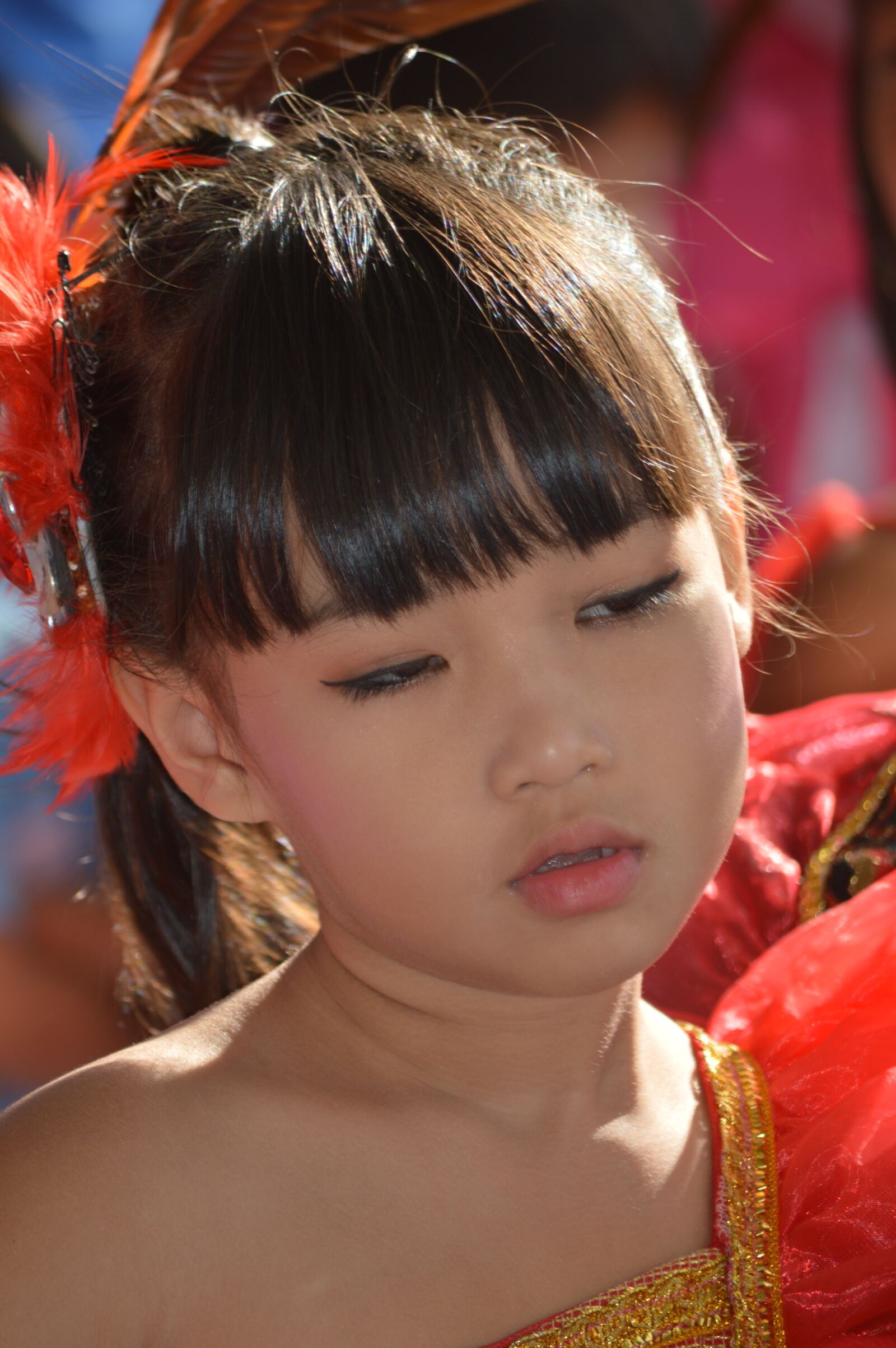 Nikon D3200 sample photo. Child, portrait, thailand photography