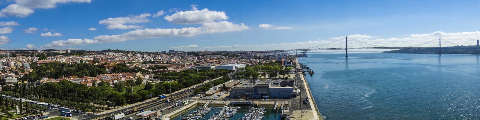 Sony Cyber-shot DSC-RX100 sample photo. Lisbon, panorama, bridge photography