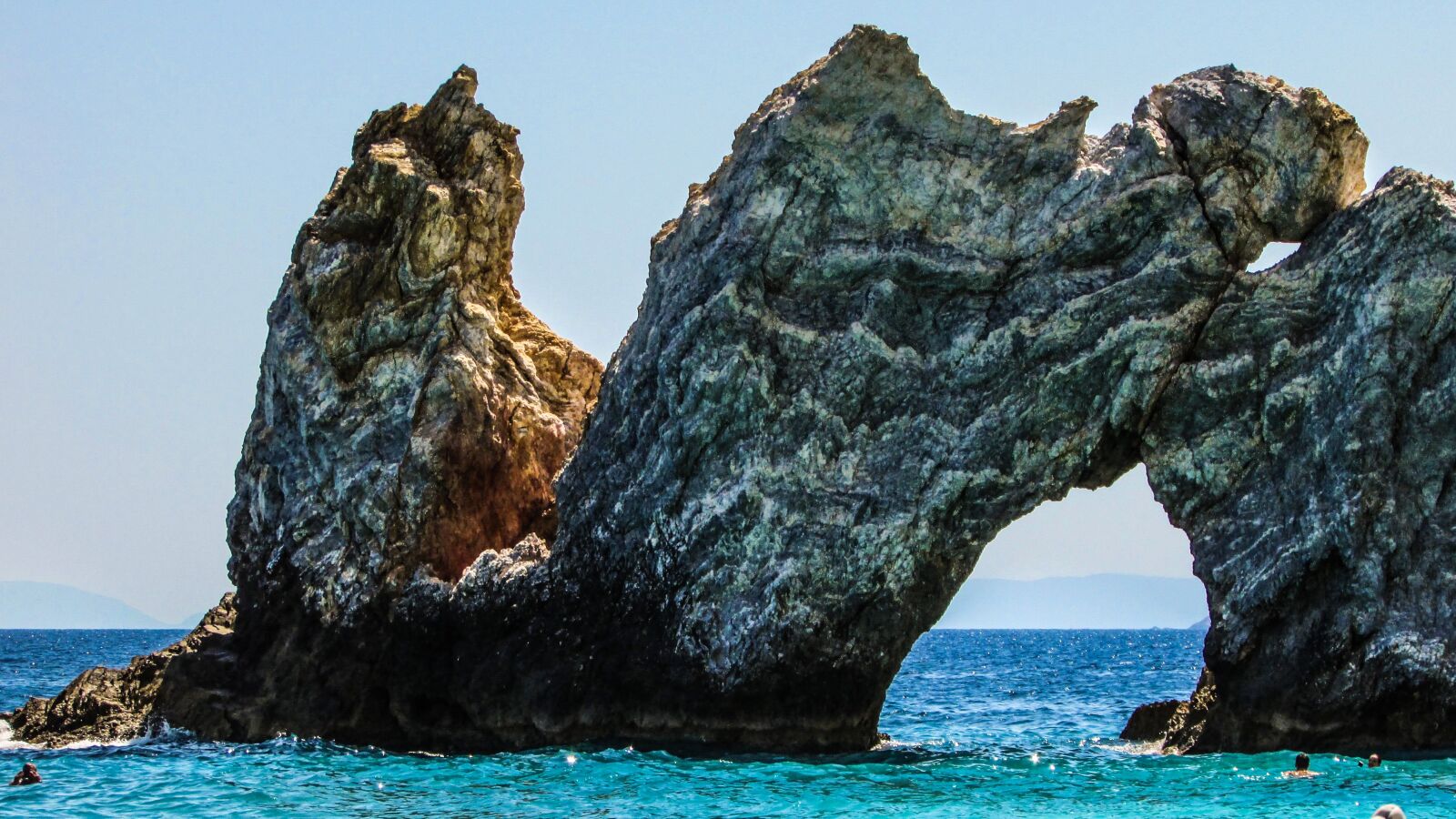 Canon PowerShot SX400 IS sample photo. Greece, skiathos, island photography