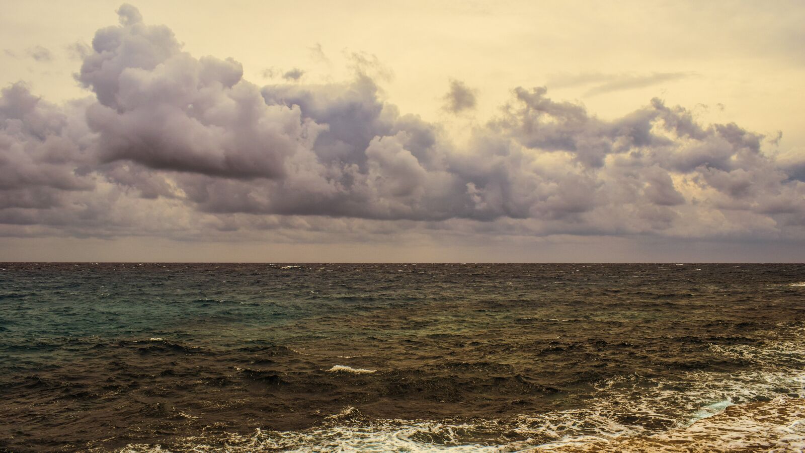 Nikon D3300 sample photo. Rough sea, sky, clouds photography