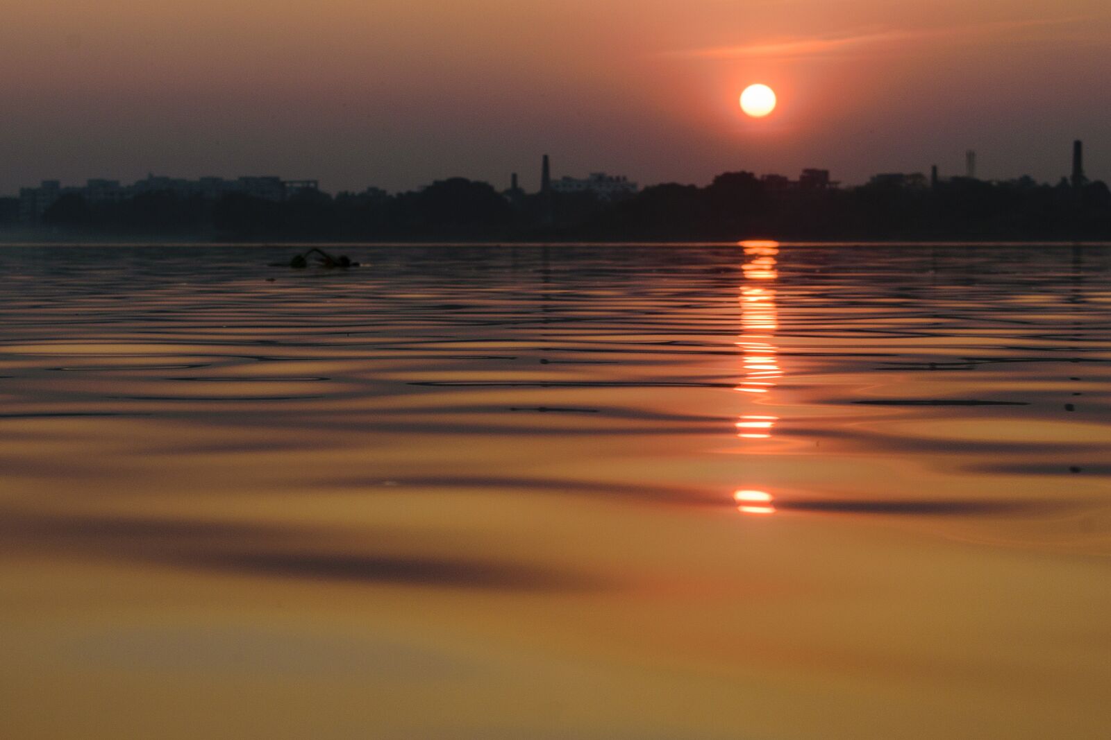 Nikon D3300 sample photo. Sunset, dawn, water photography
