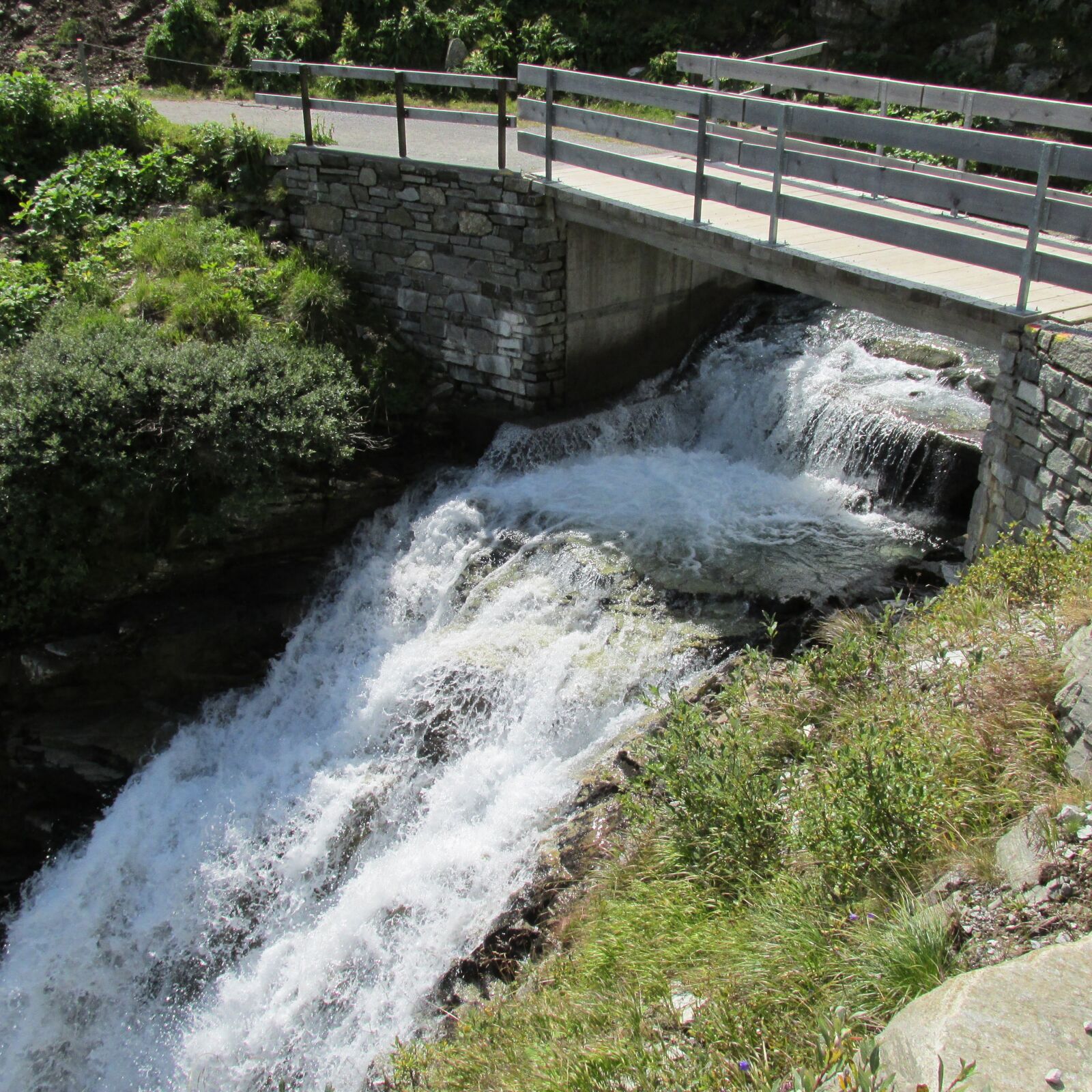 Canon PowerShot SX160 IS sample photo. Bridge, austria, waterfall photography