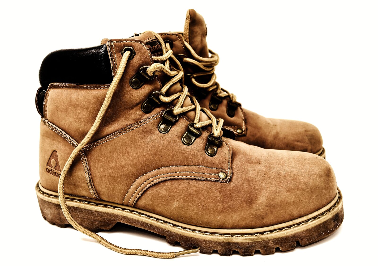 Nikon D7200 sample photo. Hiking shoes, boots, leather photography