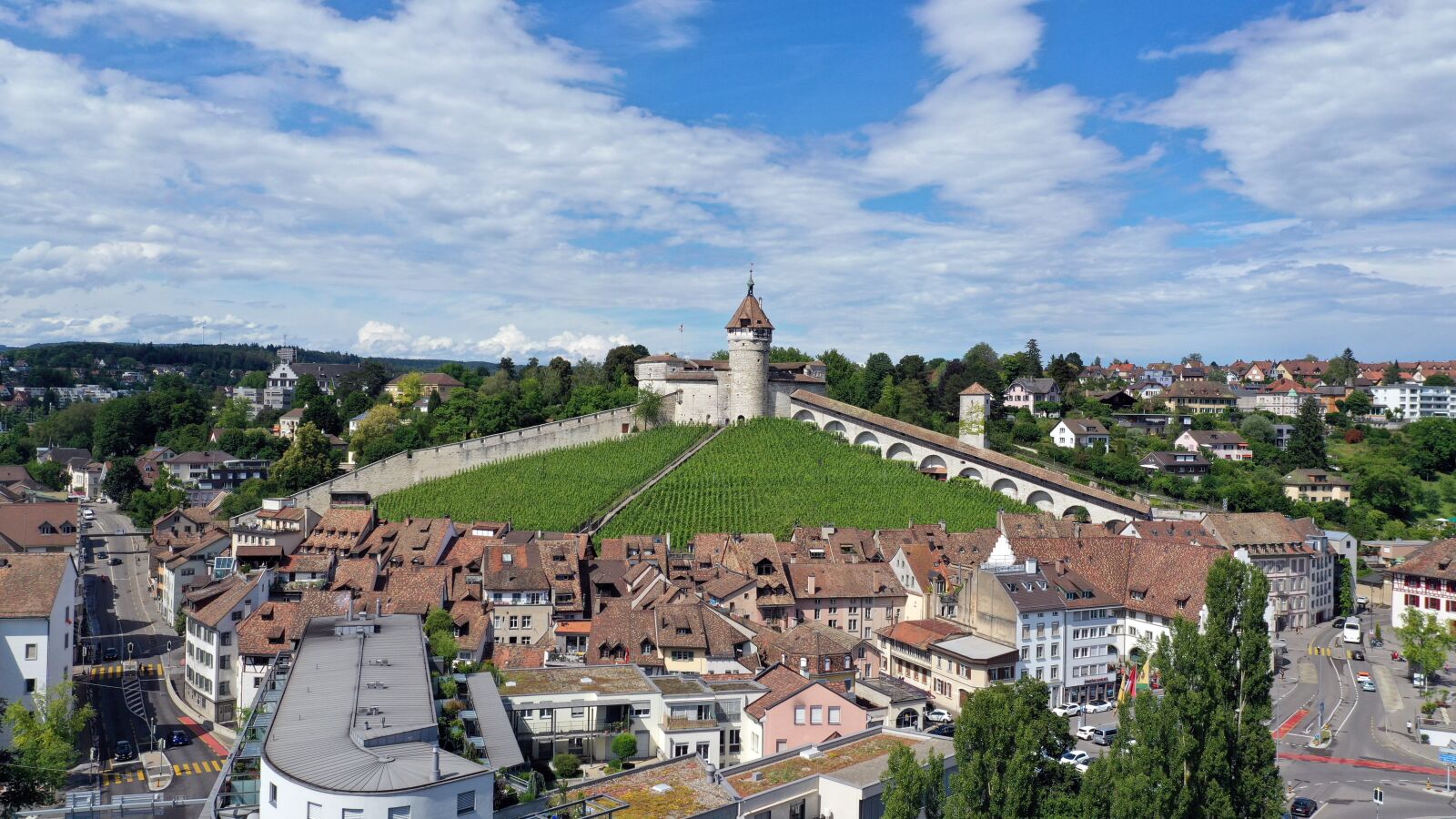 Hasselblad L1D-20c sample photo. Munot, schaffhausen, castle photography