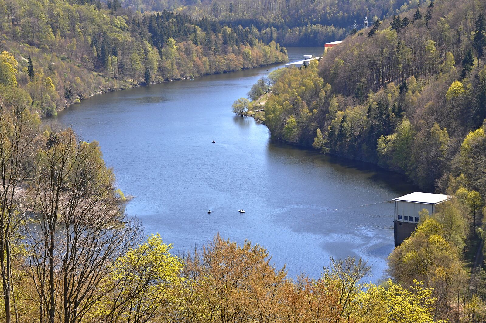 Nikon D90 sample photo. Rappbodetalsperre, water, nature photography