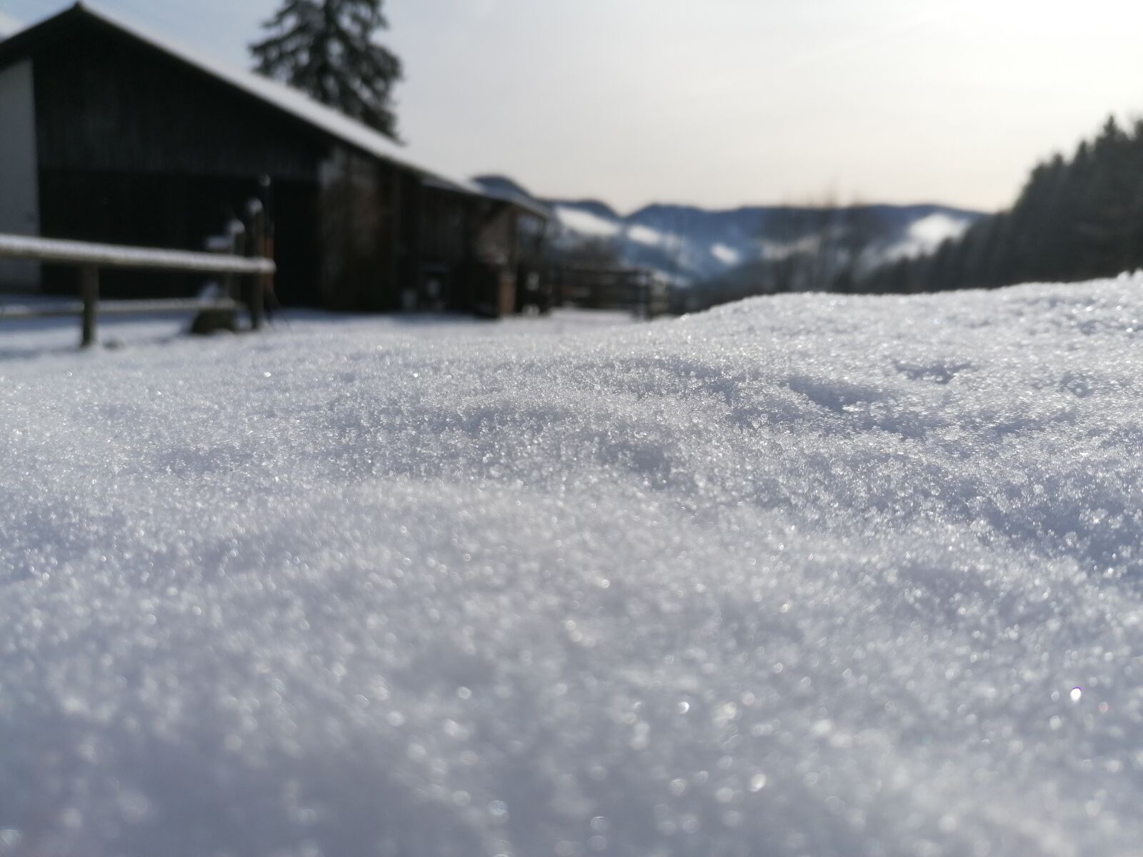 HUAWEI P30 LITE sample photo. Winter, snow, wintry photography