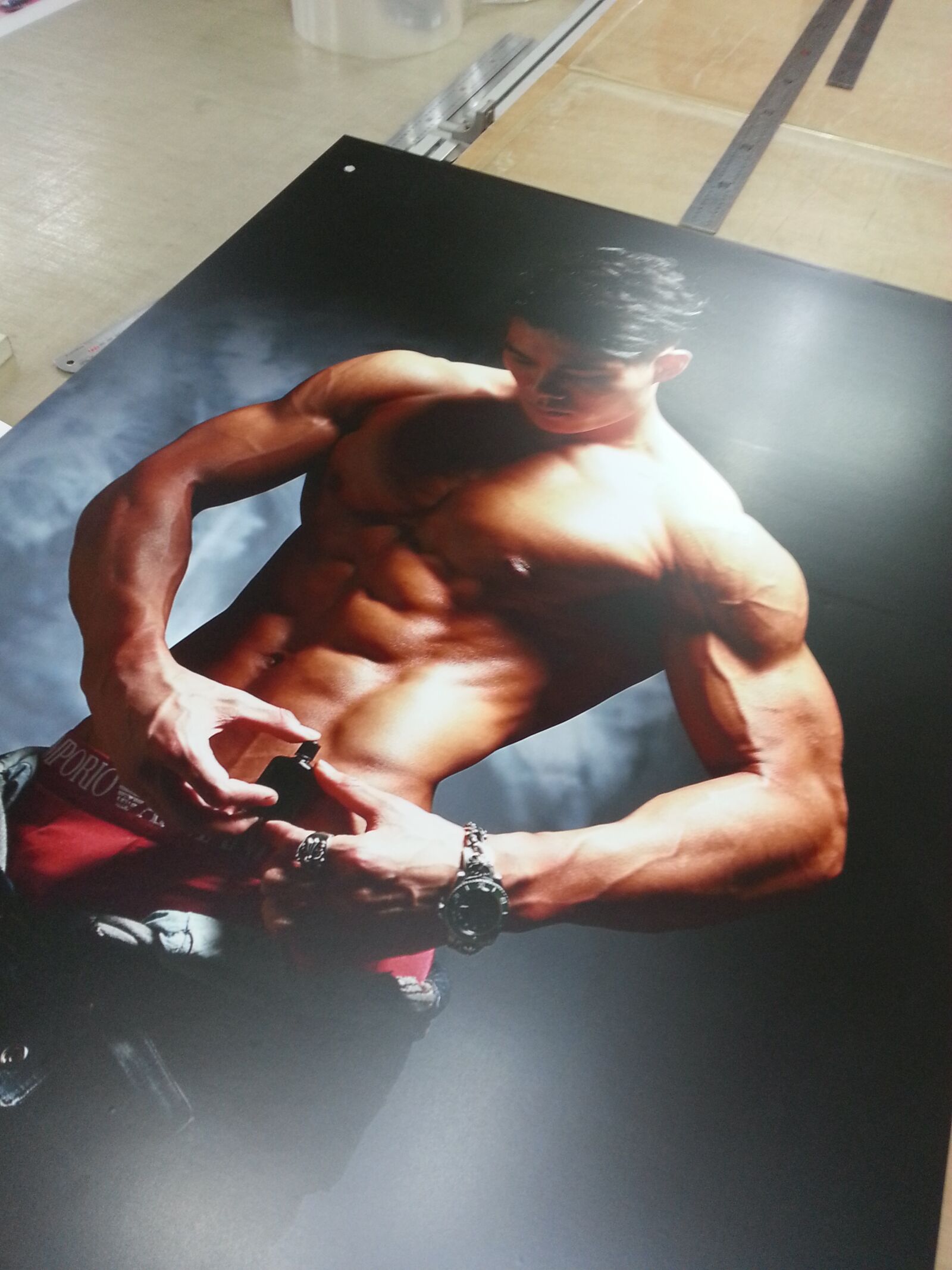 Samsung Galaxy S3 sample photo. Health, muscle, banner photography
