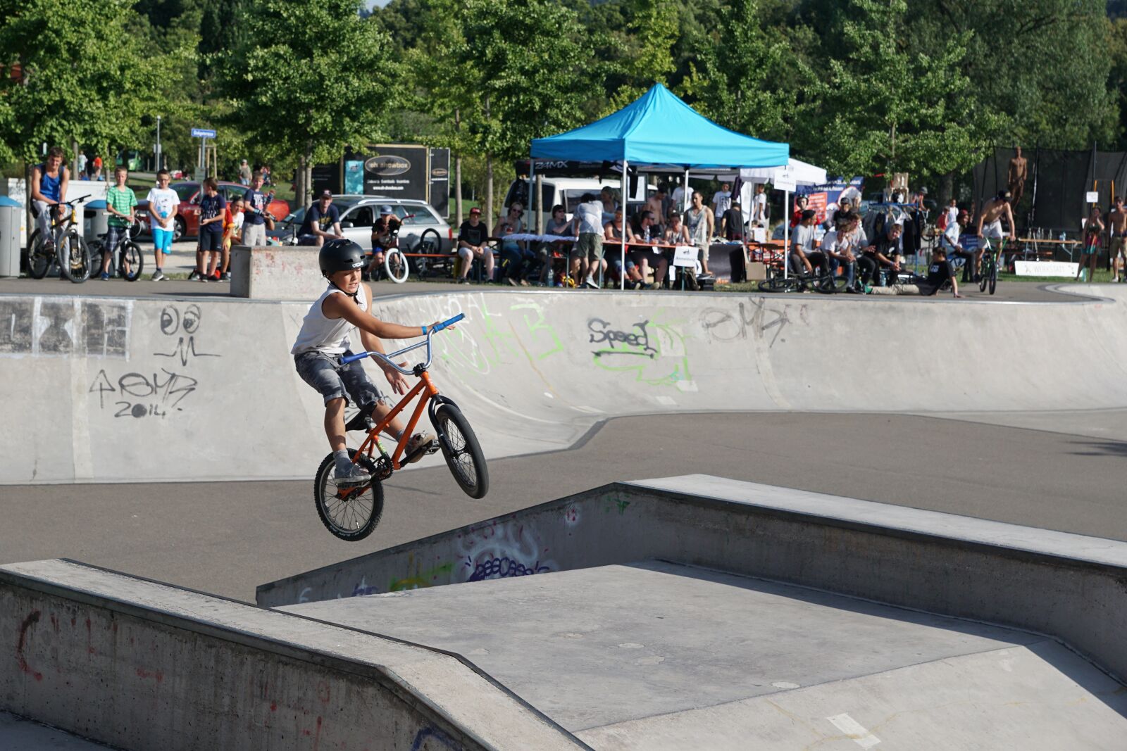 Sony DT 16-50mm F2.8 SSM sample photo. Bmx, bike, drive photography
