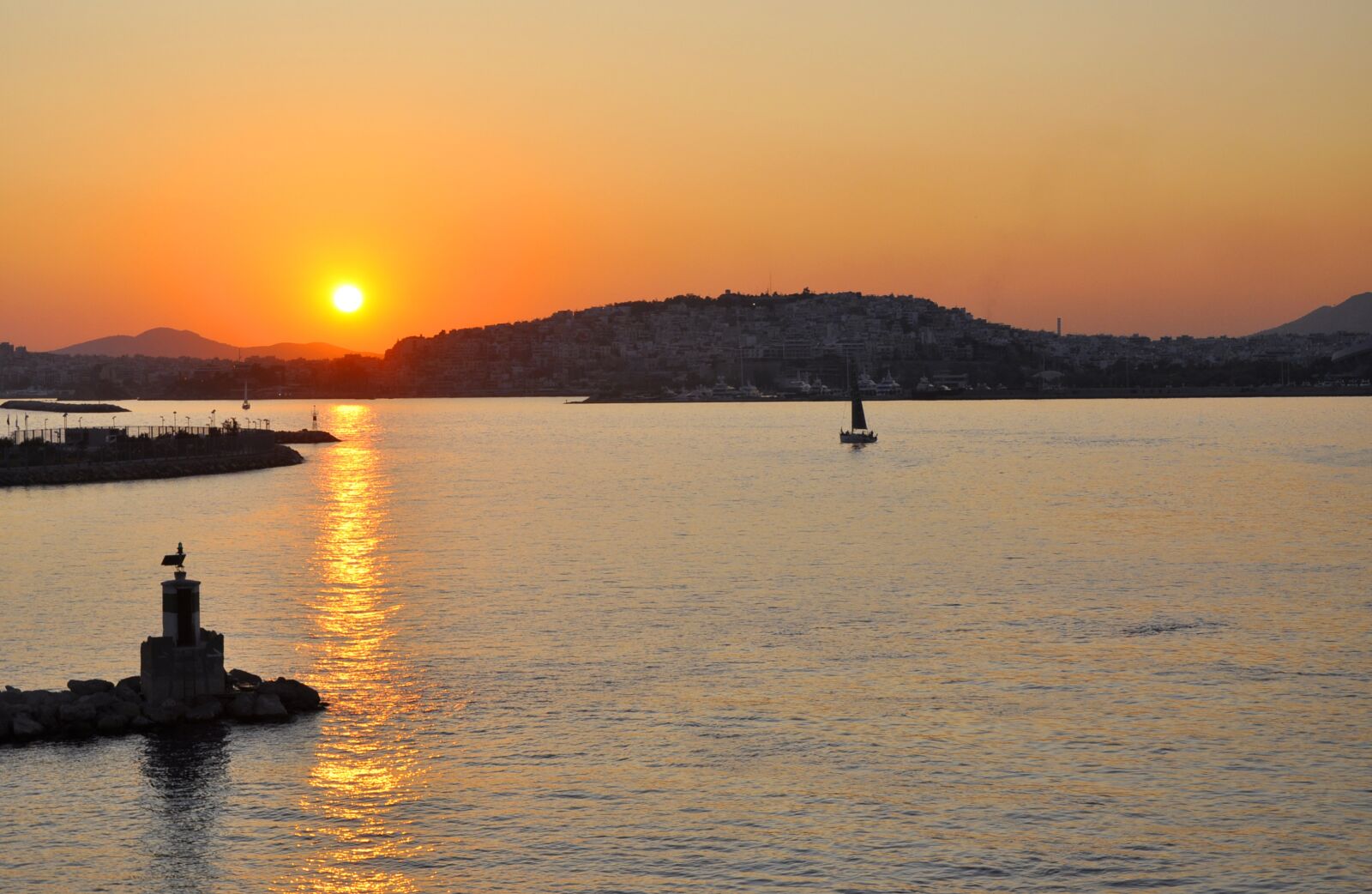 Nikon D5000 sample photo. Greece, athens, sunset photography