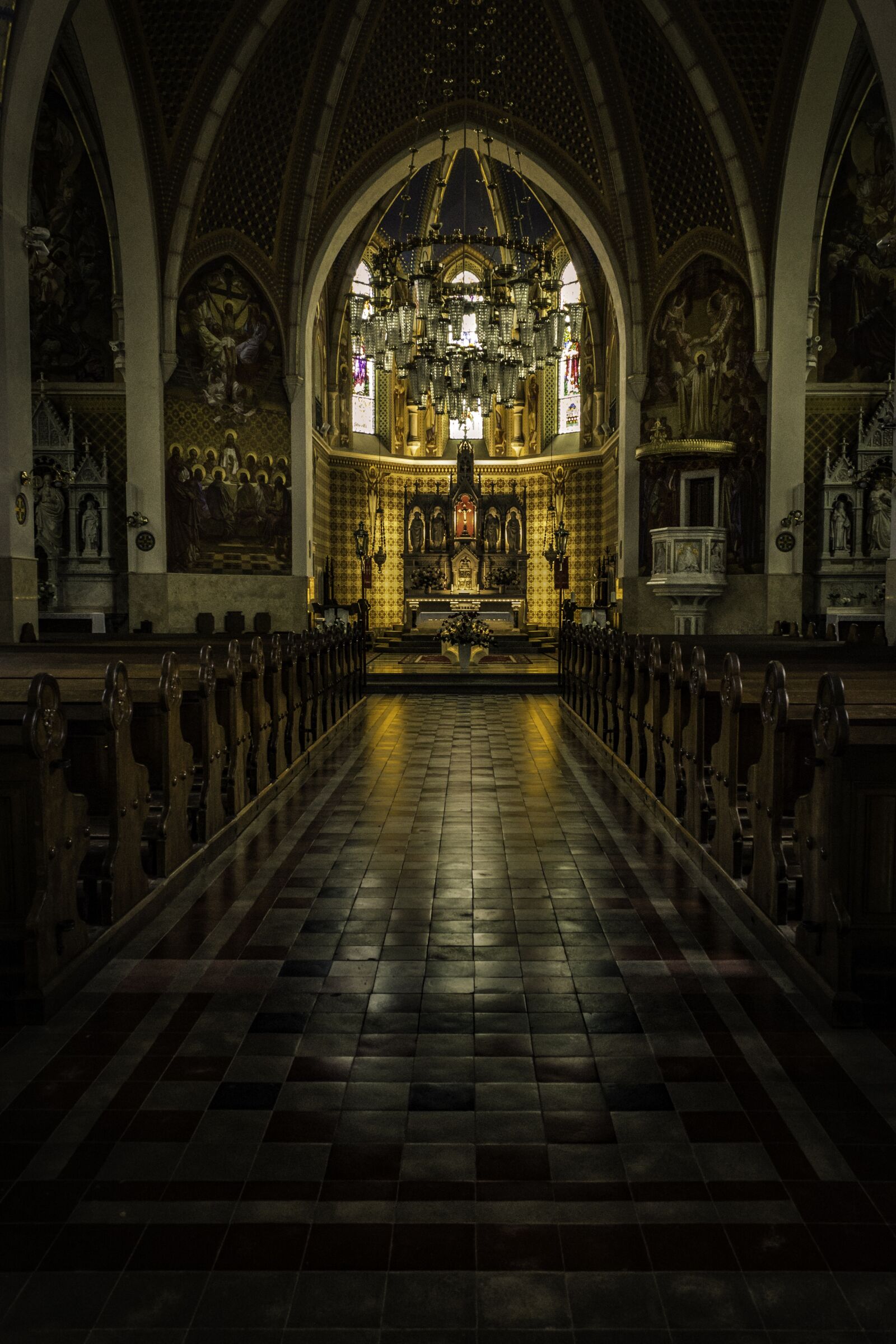 Canon EOS 60D sample photo. Church interior, church, bled photography