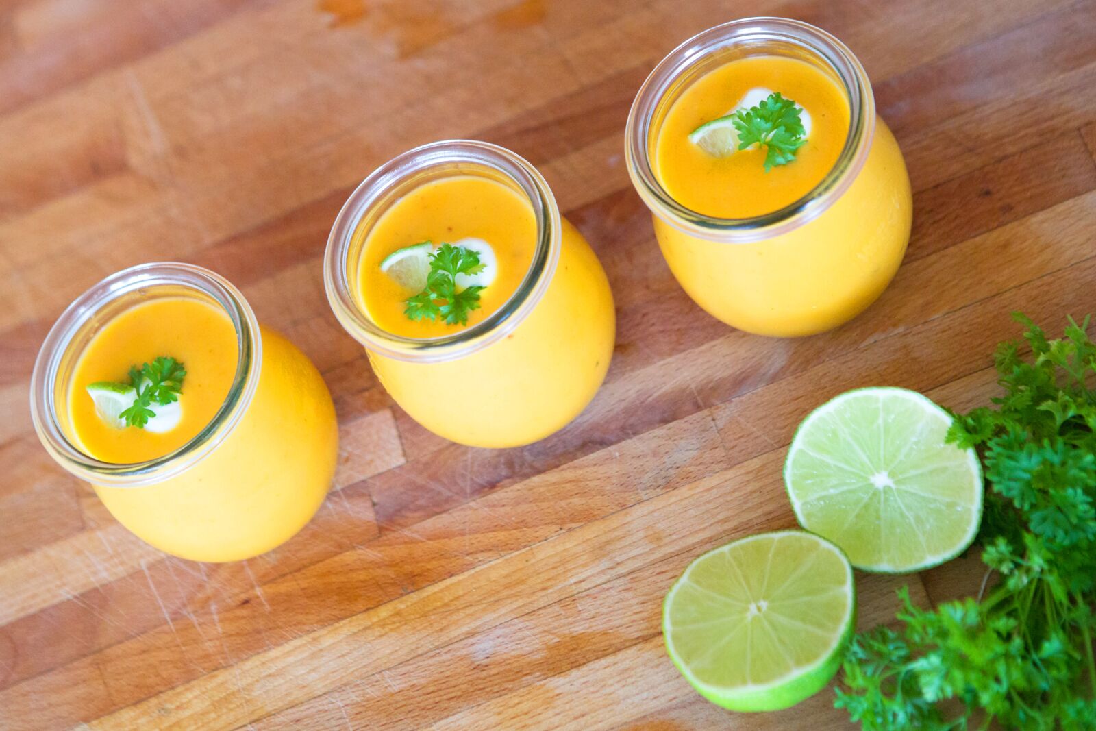 Canon EF 24-70mm F2.8L USM sample photo. Soup, yam, lime photography
