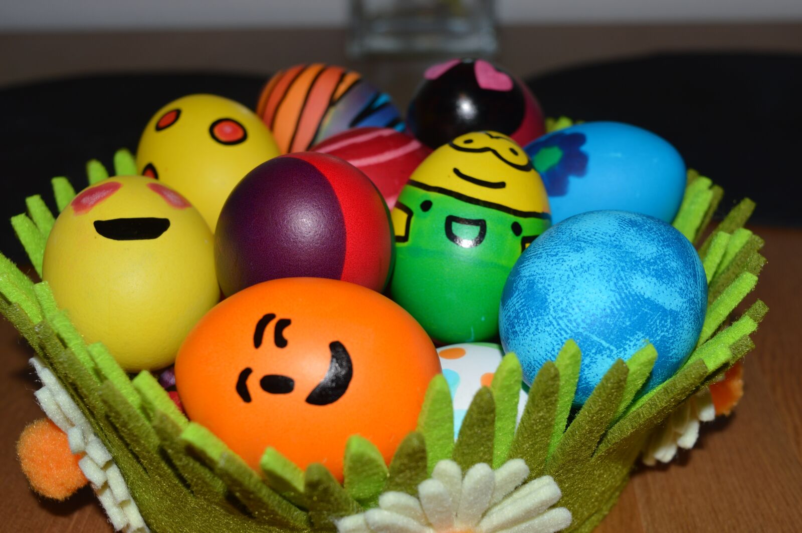 Nikon D3200 sample photo. Eggs, easter, spring photography