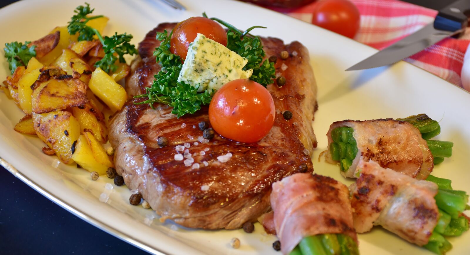Nikon D7200 sample photo. Steak, rumpsteak, fried photography