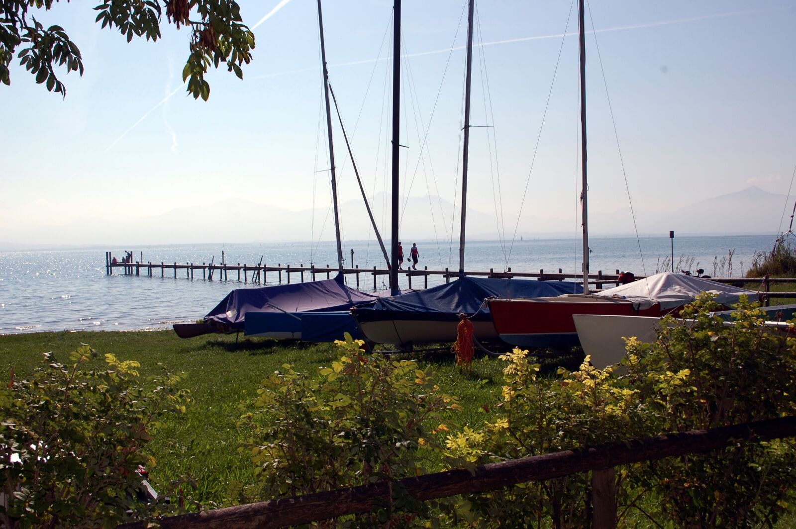 Nikon D40 sample photo. Pier, lake, sea bridge photography