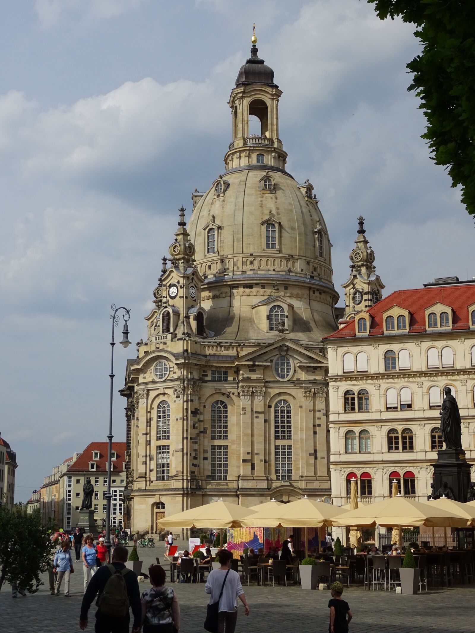 Sony DSC-HX60 sample photo. Dresden, frauenkirche, terrassenufer photography