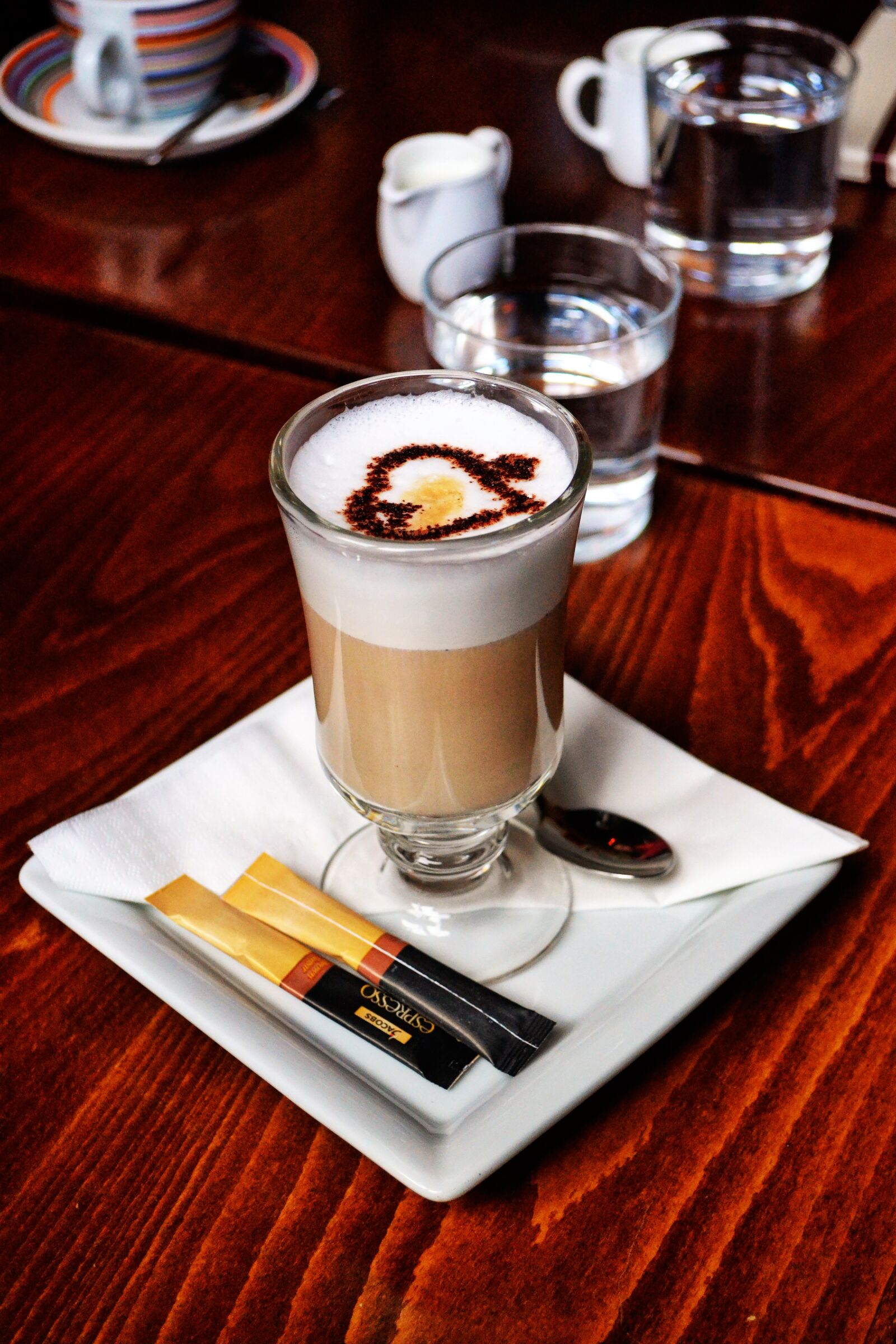Nikon D3100 sample photo. Coffee, latte, latte machiatto photography