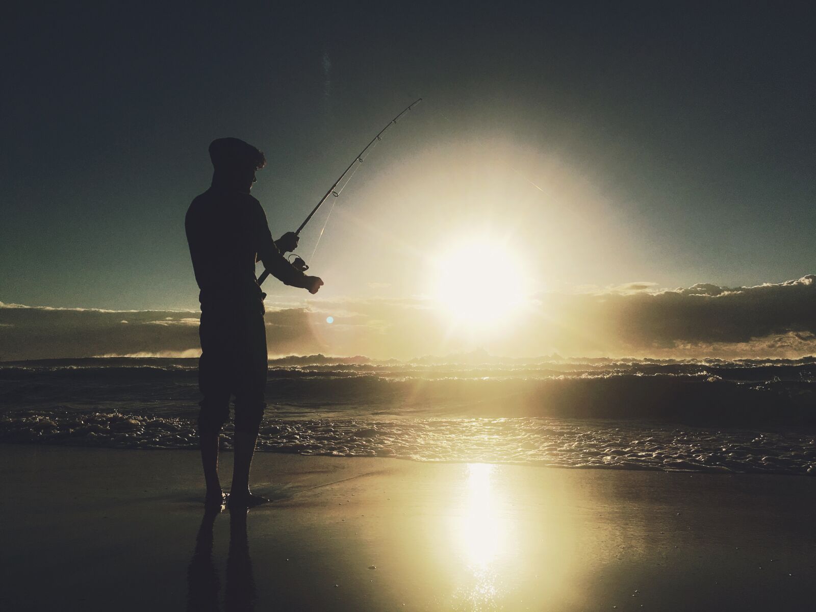 Apple iPhone 6s sample photo. Australia, beach, fishing, fishing photography