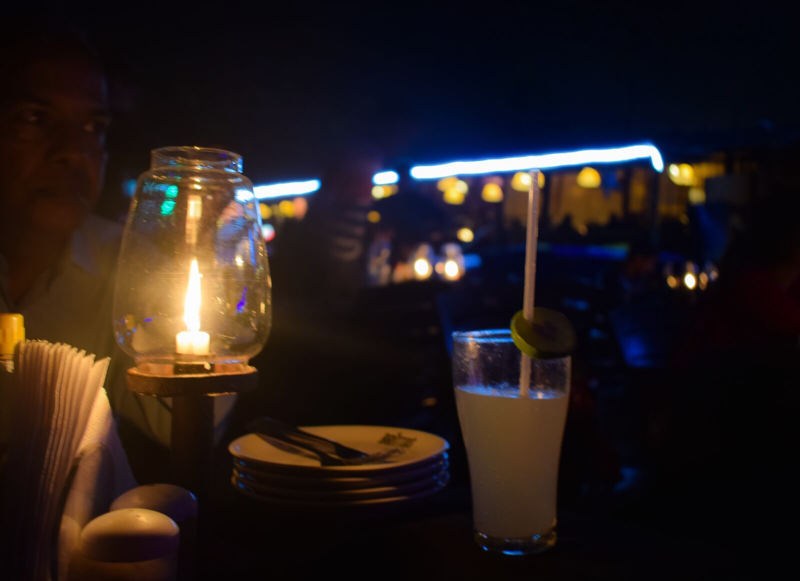 Nikon D3300 sample photo. Candle, cocktail, fire, juice photography