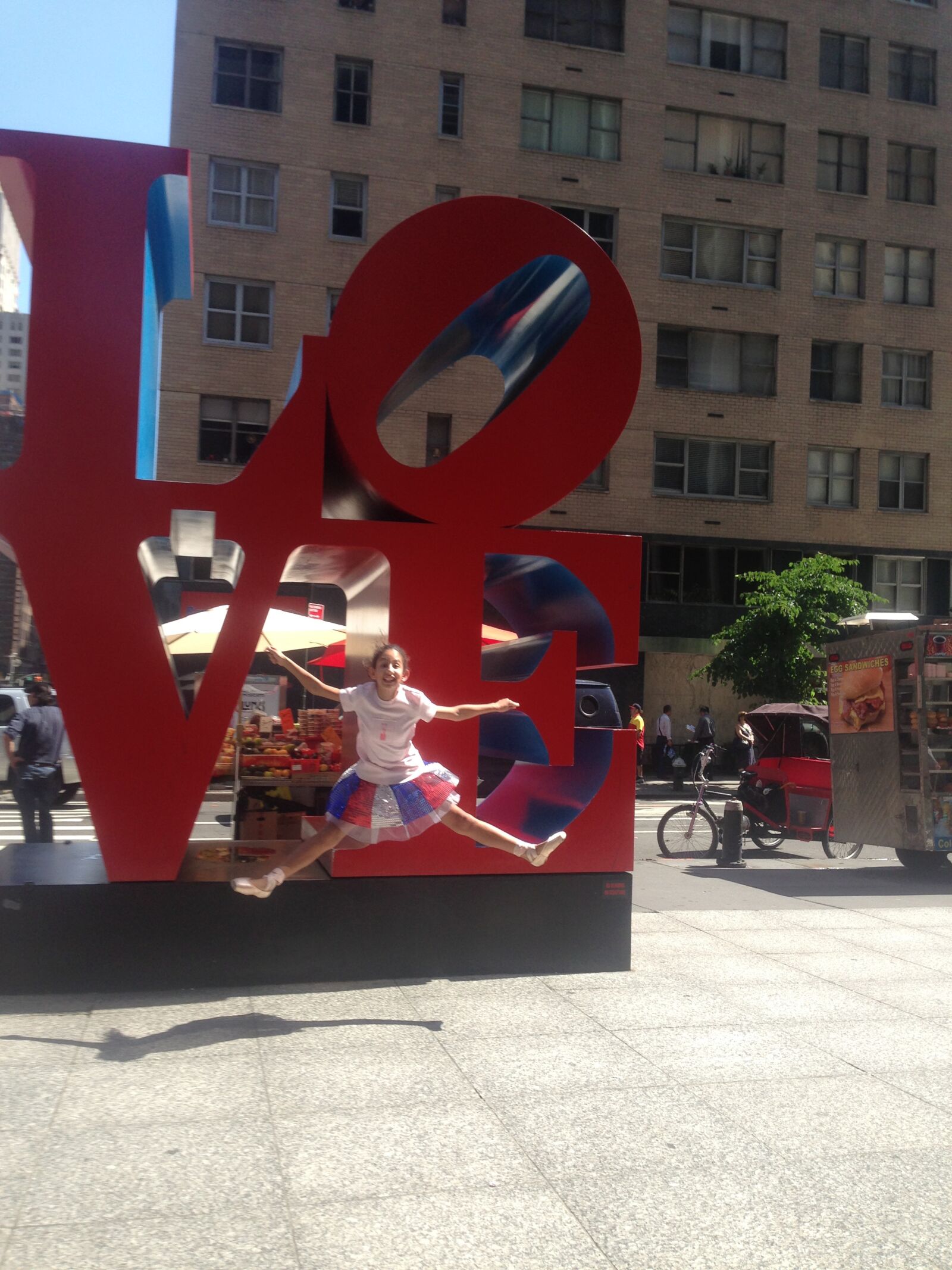 Apple iPhone 5 sample photo. Nyc, love, jump photography