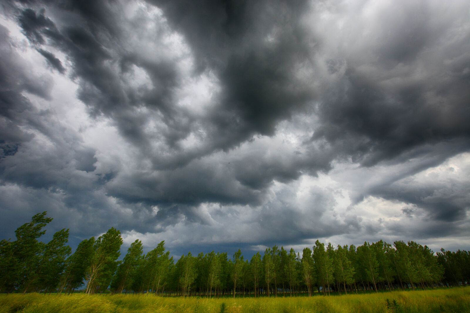 Nikon D5200 sample photo. Storm, landscape, clouds photography