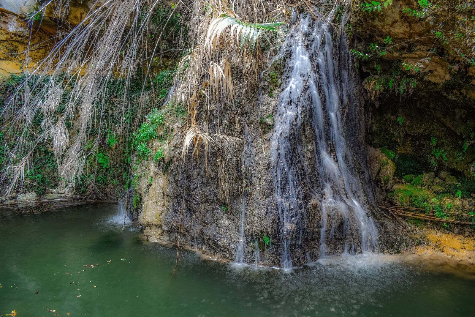 Nikon D3300 sample photo. Waterfall, nature, rock photography