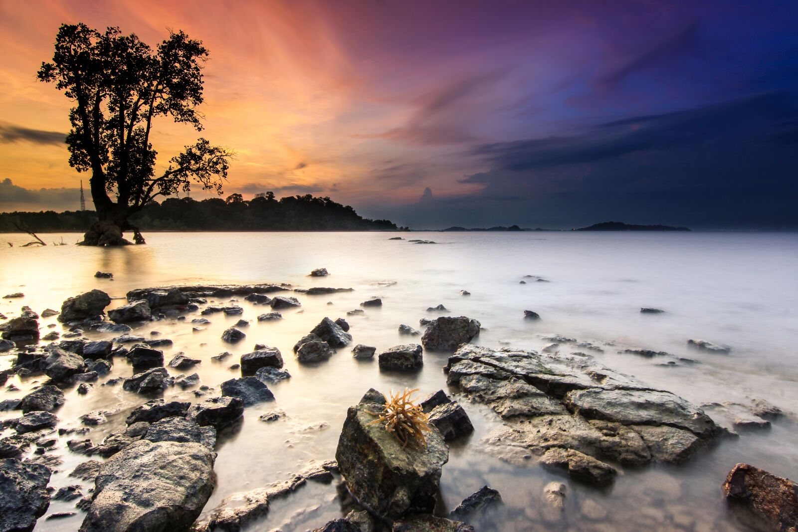 Canon EOS 600D (Rebel EOS T3i / EOS Kiss X5) sample photo. Landscape, sunset, stone photography