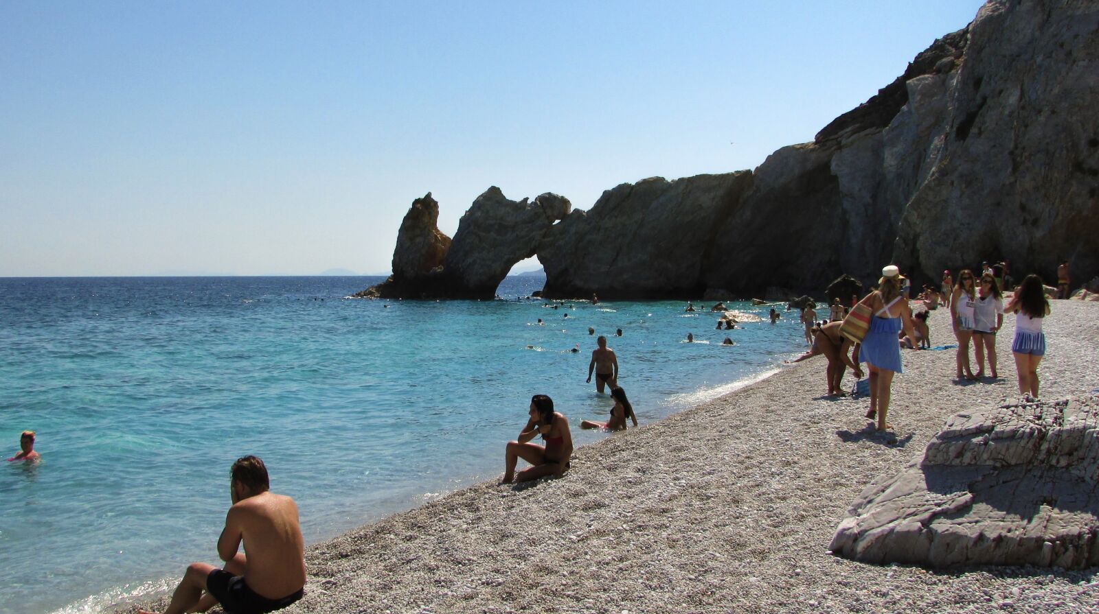Canon PowerShot SX400 IS sample photo. Greece, skiathos, island photography