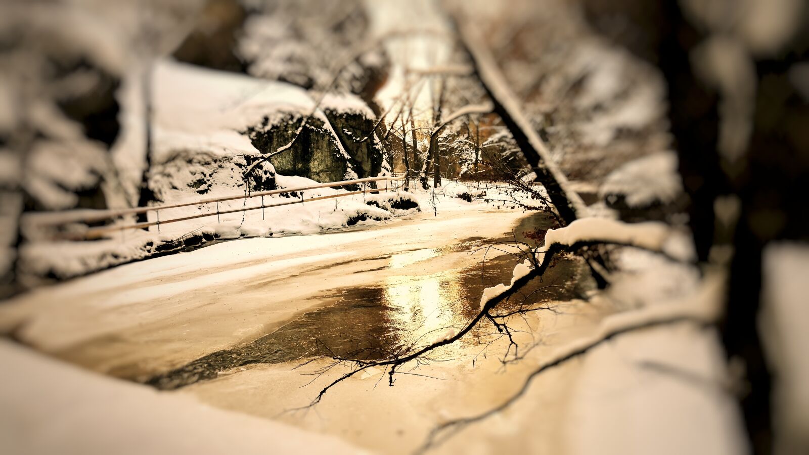 Samsung Galaxy S5 sample photo. Icy, cold, winter photography