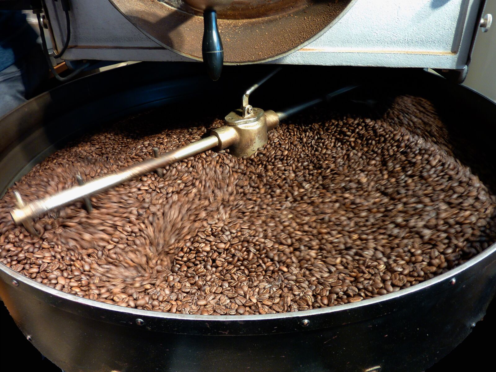 Panasonic DMC-TZ7 sample photo. Coffee beans, coffee, costa photography